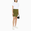 Kenzo Green Cotton Cargo Miniskirt - Balardi