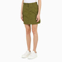 Kenzo Green Cotton Cargo Miniskirt - Balardi