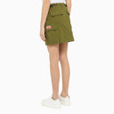 Kenzo Green Cotton Cargo Miniskirt - Balardi
