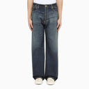 Kenzo Blue Delavé Cotton Jeans - Balardi