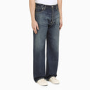 Kenzo Blue Delavé Cotton Jeans - Balardi