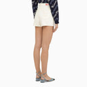 Kenzo White Denim Shorts