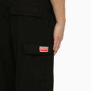 Kenzo Black Workwear Cargo Trousers