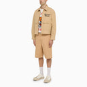 Kenzo Camel Cargo Bermuda