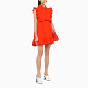 Sportmax Red Dress With Ruffles - Balardi