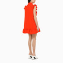 Sportmax Red Dress With Ruffles - Balardi