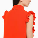 Sportmax Red Dress With Ruffles - Balardi