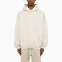 Fear Of God Eternal Oatmeal Hoodie With Print - Balardi