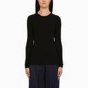 Sportmax Black Semi Transparent Top