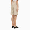Thom Browne Khaki High Waisted Bermuda Shorts