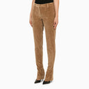 Pantaloni di velluto di sabbia Dolce & Gabbana