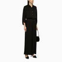 Federica Tosi Black Viscose Shirt