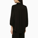 Federica Tosi Black Viscose Shirt