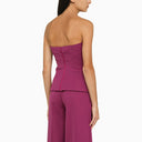 Federica Tosi lana miscela peonia top