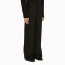 SÉfr zwarte wol mix brede broek