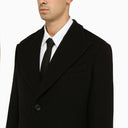 Dolce&Gabbana Black Wool Tailored Coat