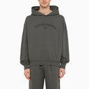 Dolce & Gabbana Gray Sweatshirt hoodie met logo