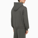 Dolce & Gabbana Gray Sweatshirt hoodie met logo