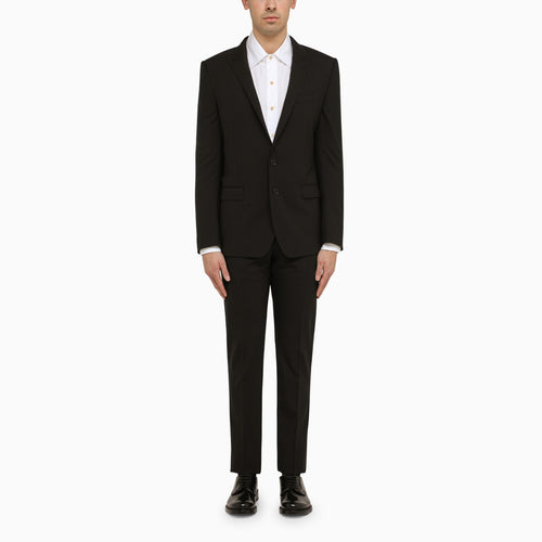 Dolce&Gabbana Black Wool Single Breasted Suit
