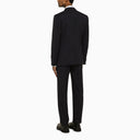 Dolce&Gabbana Dark Blue Wool Double Breasted Suit