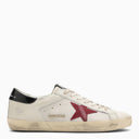Golden Goose White/Red/Black Super Star entrenador
