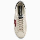 Golden Goose White/Red/Black Super Star entrenador