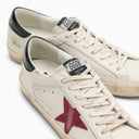 Golden Goose White/Red/Black Super Star entrenador