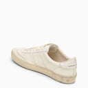 Sneaker blanca de la estrella del alma de ganso dorado