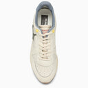 Marca deluxe d'oro che corre unica allenatore bianco/verde/polvere