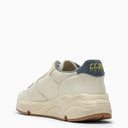 Marca deluxe d'oro che corre unica allenatore bianco/verde/polvere