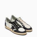 Sneaker blanca/negra/gris de Golden Goose Ball