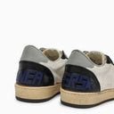 Sneaker blanca/negra/gris de Golden Goose Ball