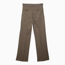 Dolce&Gabbana Beige Wool Tailored Trousers