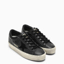 Golden Goose Deluxe Brand Low Hi Star Black Trainer With Platform