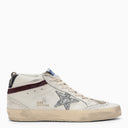 Golden Goose Deluxe Brand Mid Star White/Silver Trainer - Balardi