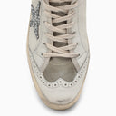 Golden Goose Deluxe Brand Mid Star White/Silver Trainer - Balardi