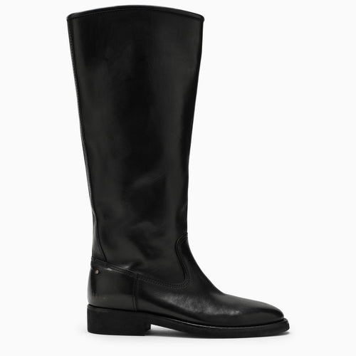 Golden Goose Deluxe Brand Black Leather Boot