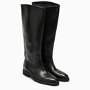 Golden Goose Deluxe Brand Black Leather Boot