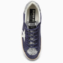 Golden Goose Deluxe Brand Super Star Blue/Silver Trainer