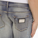Dolce&Gabbana Light Blue Washed Slim Jeans