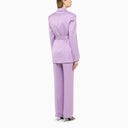 Hebe Studio Lilac Suit With Belt - Balardi