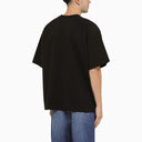 Studio Nicholson Black Oversize Crewneck T-shirt