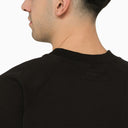 Studio Nicholson Black Oversize Crewneck T-shirt