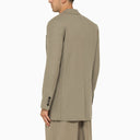 Ami Paris Wide Taupe Single Breasted Jacket