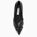 Jimmy Choo Hedera Flat Black Leather Ballerina