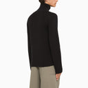 Ami Paris Midnight Blue Ribbed Turtleneck