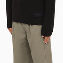 Ami Paris Midnight Blue Ribbed Turtleneck