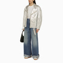 Halfboy Silver Leather Jacket