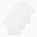 Marni White Oversize T Shirt With Logo Embroidery