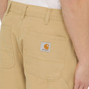 Carhartt Wip Beige Trousers Single Knee
